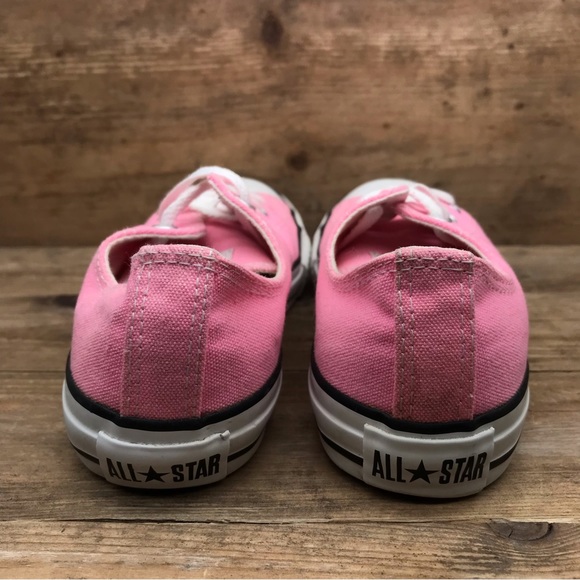 Converse Chuck Taylor Shoes YOUTH Size 3 All Star Low Top Pink Sneakers 337836F - Picture 3 of 8